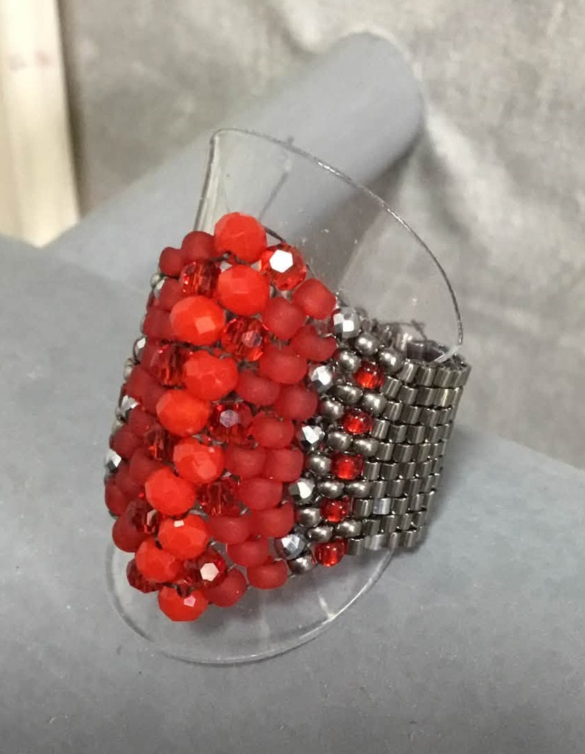 Scarlet Embers Ring