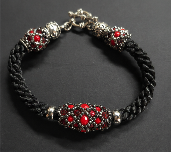 Scarlet Noir Bracelet