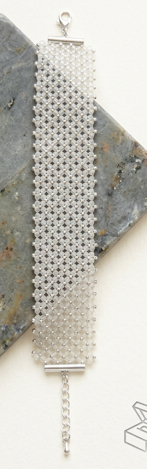 Christal Weave Beaded Bracelet