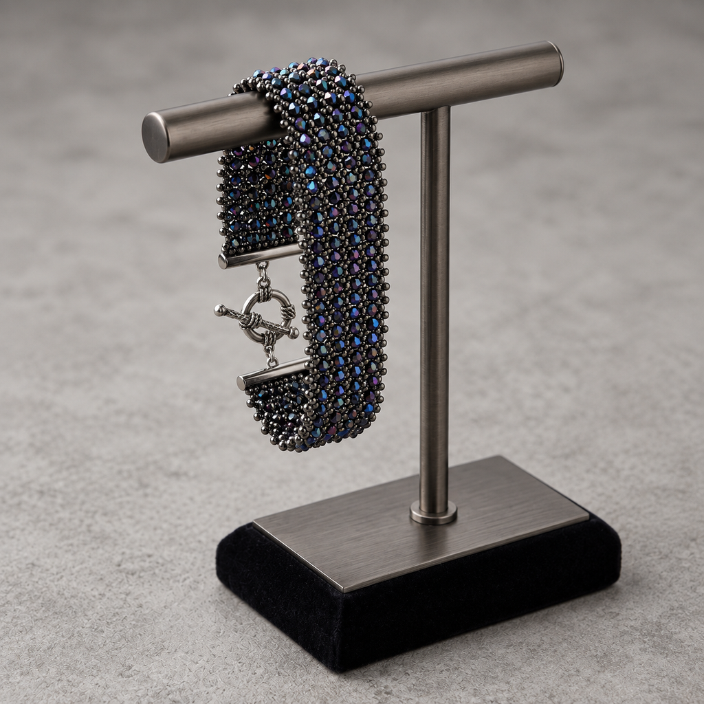 Beaded Band Bracelet - by MiyuQi Designs