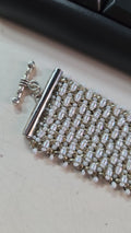 Pearl Mist Beaded Bracelet