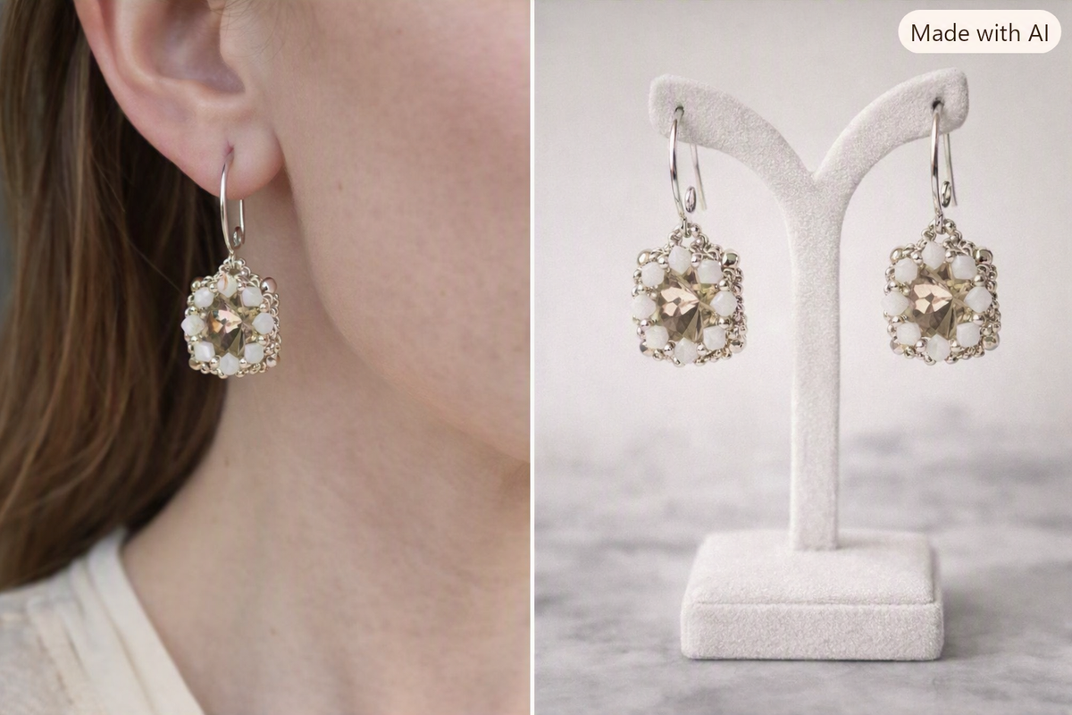 Celeste Noir Earrings